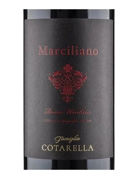 Umbria Rosso IGP 'Marciliano' 2016 (750 ml.) Famiglia Cotarella Cotarella - 2