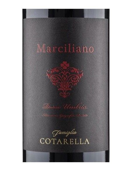 Umbria Rosso IGP 'Marciliano' 2016 (750 ml.) Famiglia Cotarella Cotarella - 2