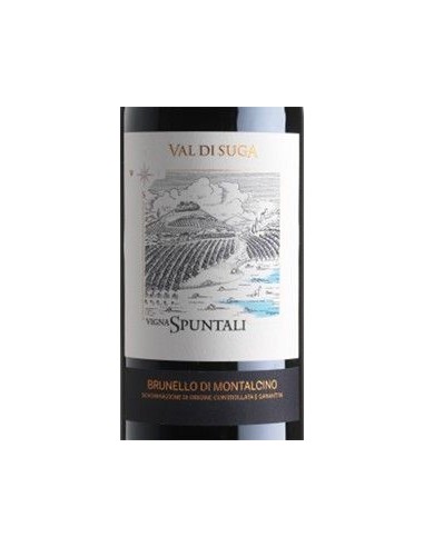 Vini Rossi - Brunello di Montalcino DOCG 'Vigna Spuntali' 2015 (750 ml.) - Val di Suga - Val di Suga - 2