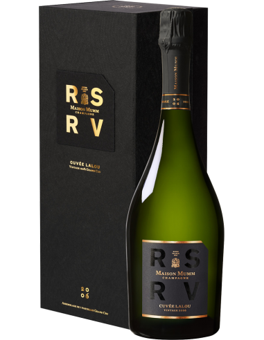 Champagne Blanc de Noirs - Champagne Brut 'RSRV Cuvee Lalou' 2006 (750 ml. gift box) - G.H. Mumm - Mumm - 1