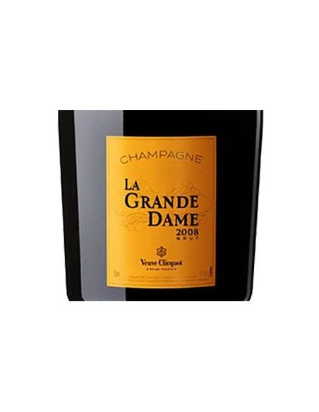 Champagne AOC Grand Cru Blanc de Noirs Brut 'La Grande Dame' Vintage 2008 (750 ml. deluxe gift box) Veuve Clicquot Veuve Clicquo