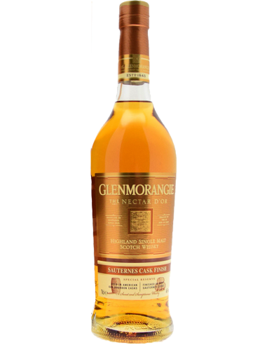 Highland Single Malt Scotch Whisky 'The Nectar d'Or' Sauternes Cask Finish (700 ml. astucciato) Glenmorangie Glenmorangie - 2