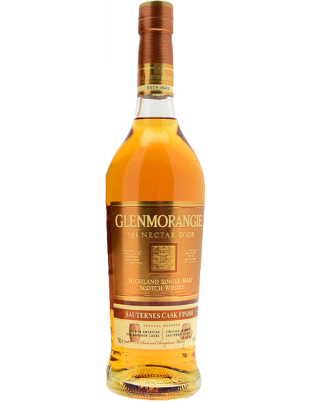 Highland Single Malt Scotch Whisky 'The Nectar d'Or' Sauternes Cask Finish (700 ml. mit etui) Glenmorangie Glenmorangie - 2