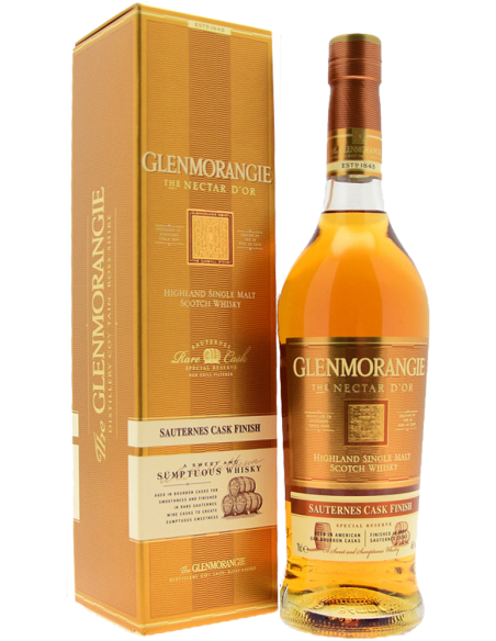 Highland Single Malt Scotch Whisky 'The Nectar d'Or' Sauternes Cask Finish (700 ml. mit etui) Glenmorangie Glenmorangie - 1