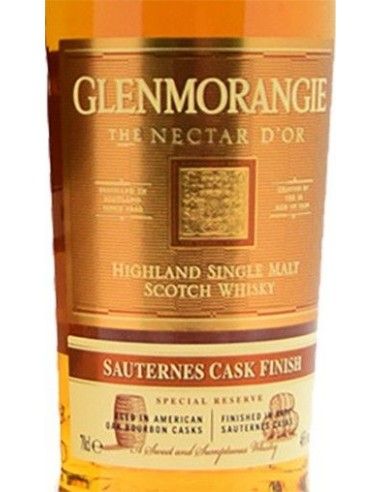 Highland Single Malt Scotch Whisky 'The Nectar d'Or' Sauternes Cask Finish (700 ml. boxed) Glenmorangie Glenmorangie - 3
