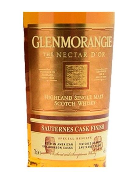 Highland Single Malt Scotch Whisky 'The Nectar d'Or' Sauternes Cask Finish (700 ml. astucciato) Glenmorangie Glenmorangie - 3 Highland Single Malt Scotch Whisky 'The Nectar d'Or' Sauternes Cask Finish (700 ml. astucciato) Glenmorangie Glenmorangie - 3