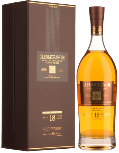 Whiskey - Single Malt Scotch Whisky '18 Years' (700 ml. gift box) - Glenmorangie - Glenmorangie - 1