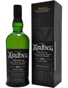 Whiskey - Peated Single Malt Scotch Whisky '10 Years'  (700 ml. boxed) - Ardbeg - Ardbeg - 1