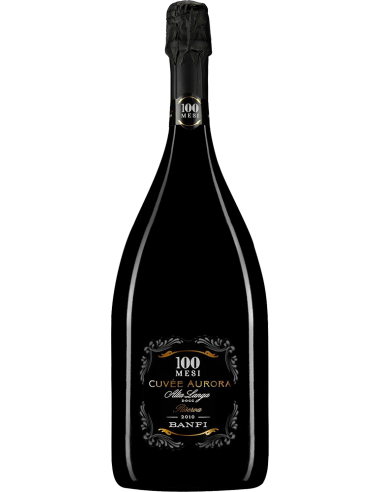 Sparkling Wines - Alta Langa DOCG 'Cuvee Aurora Riserva 100 Mesi' 2011 (Magnum gift box) - Banfi - Castello Banfi - 2