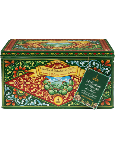 Panettone Gourmet - Dolce & Gabbana Sicilian Pistachio Panettone (1 Kg.) - Fiasconaro - Fiasconaro - 1 Panettone Gourmet - Dolce & Gabbana Sicilian Pistachio Panettone (1 Kg.) - Fiasconaro - Fiasconaro - 1