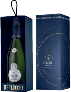 Sparkling Wines - Franciacorta DOCG '61 Nature Blanc de Blancs Vintage 2014 (750 ml. gift box) - Berlucchi - Berlucchi - 1