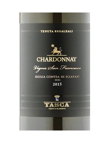 Vini Bianchi - Chardonnay DOC 'Vigna San Francesco' Tenuta Regaleali 2018 (750 ml.) - Tasca d'Almerita - Tasca d'Almerita - 2