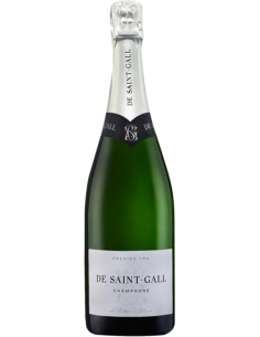 Champagne AOC Brut Premier Cru 'Le Blanc de Blancs' (750 ml. boxed) De Saint Gall De Saint Gall - 1 2