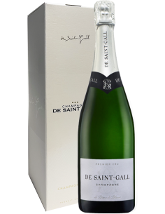 Champagne - Champagne Brut Premier Cru 'Blanc de Blancs' (750 ml. boxed) - De Saint Gall - De Saint Gall - 1