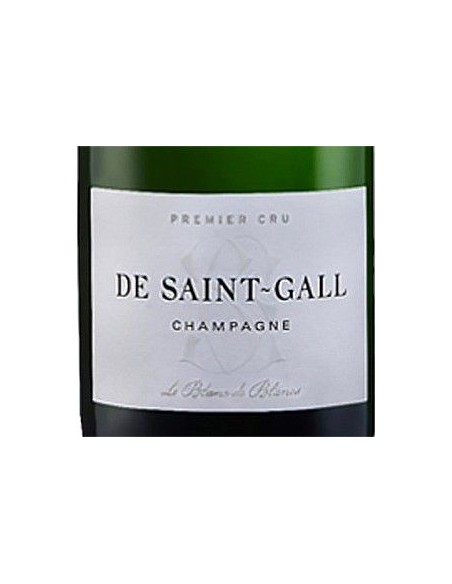 Champagne AOC Premier Cru Blanc de Blancs Brut (750 ml. astucciato) De Saint Gall De Saint Gall - 3