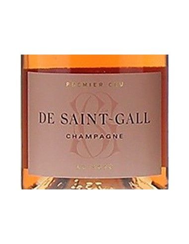 Champagne AOC Brut Rose' Premier Cru 'Le Rose' (750 ml. boxed) De Saint Gall De Saint Gall - 3