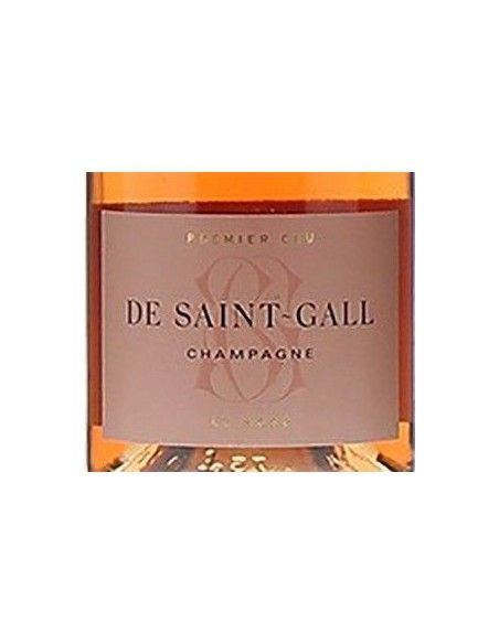 Champagne AOC Brut Rose' Premier Cru 'Le Rose' (750 ml. mit etui) De Saint Gall De Saint Gall - 3