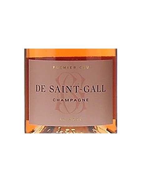Champagne AOC Premier Cru Brut 'Le Rose' (750 ml. boxed) De Saint Gall De Saint Gall - 3