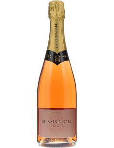 Champagne AOC Brut Rose' Premier Cru 'Le Rose' (750 ml. boxed) De Saint Gall De Saint Gall - 1 2