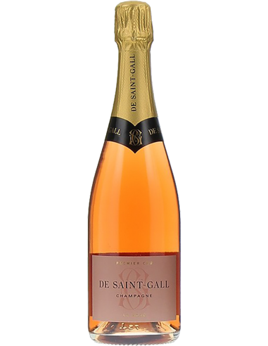 Champagne AOC Brut Rose' Premier Cru 'Le Rose' (750 ml. mit etui) De Saint Gall De Saint Gall - 2
