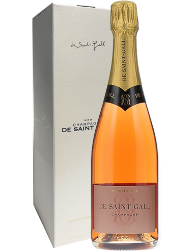 Champagne - Champagne Brut Premier Cru 'Le Rose' (750 ml. boxed) - De Saint Gall - De Saint Gall - 1