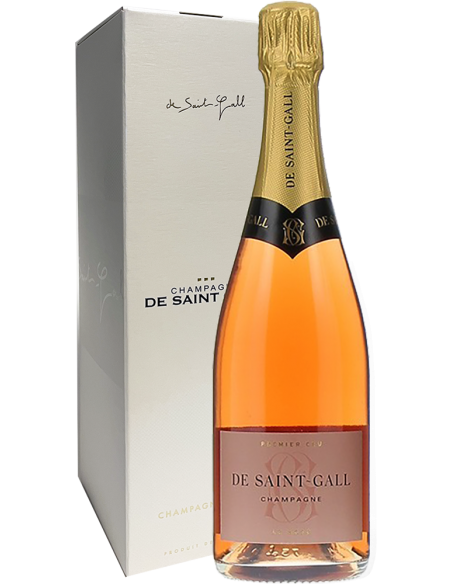 Champagne AOC Brut Rose' Premier Cru 'Le Rose' (750 ml. boxed) De Saint Gall De Saint Gall - 1 Champagne AOC Brut Rose' Premier Cru 'Le Rose' (750 ml. boxed) De Saint Gall De Saint Gall - 1