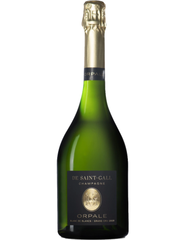 Champagne - Champagne Brut Grand Cru 'Orpale' Millesimato 2008 (750 ml. cofanetto regalo) - De Saint Gall - De Saint Gall - 2