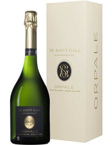 Champagne - Champagne Brut Grand Cru 'Orpale' Millesimato 2008 (750 ml. cofanetto regalo) - De Saint Gall - De Saint Gall - 1