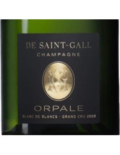 Champagne - Champagne Brut Grand Cru 'Orpale' Millesimato 2008 (750 ml. cofanetto regalo) - De Saint Gall - De Saint Gall - 3