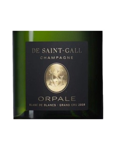 Champagne - Champagne Brut Grand Cru 'Orpale' Millesime 2008 (750 ml. gift box) - De Saint Gall - De Saint Gall - 3