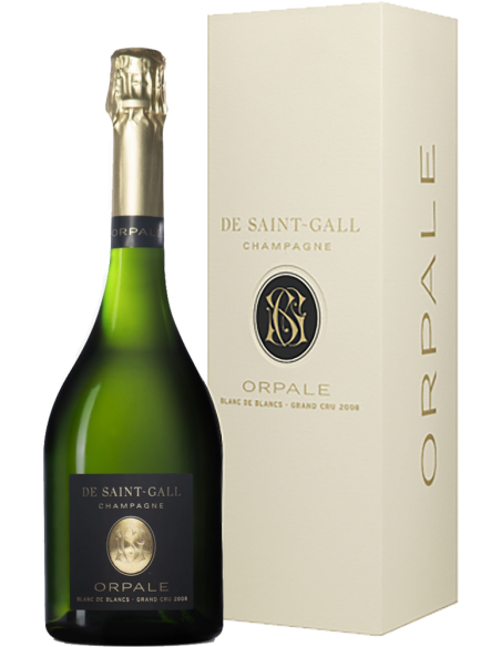 Champagne AOC Grand Cru Blanc de Blancs Brut 'Orpale' Vintage 2008 (Magnum 1,5 L deluxe gift box) De Saint Gall De Saint Gall - 