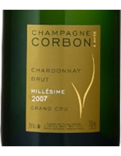 Champagne - Champagne Brut Grand Cru Chardonnay Millesimato 2007 (750 ml.) - Corbon - Corbon - 2