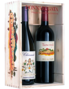 Confezioni - Cassetta Regalo 'Viaggio a Contessa Entellina' in legno da 2 bottiglie  (2x750 ml.) - Donnafugata - Donnafugata - 1