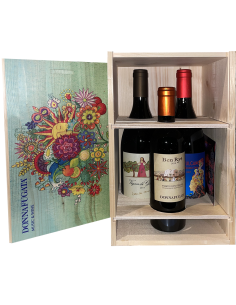 Packs - Wooden Gift Box 'Music & Wine' 3 bottles (2x750 ml. + 1x375 ml.) - Donnafugata - Donnafugata - 1