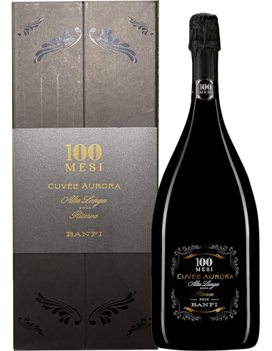 Sparkling Wines - Alta Langa DOCG 'Cuvee Aurora Riserva 100 Mesi' 2011 (Magnum gift box) - Banfi - Banfi - 1