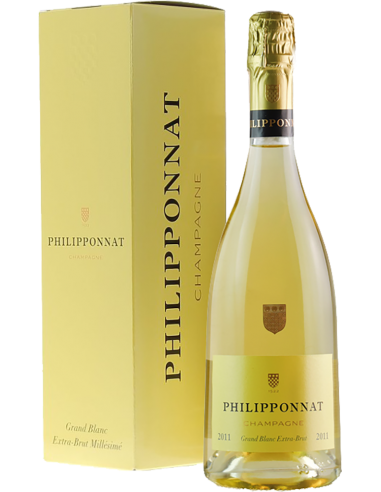 Champagne - Champagne Extra Brut 'Grand Blanc' Millesimato 2013 (750 ml. astuccio) - Philipponnat - Philipponnat - 1