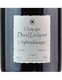 Champagne AOC Pas Dose Premier Cru 'L'Aphrodisiaque' Millesime' 2016 (750 ml.) David Leclapart David Leclapart - 1 2