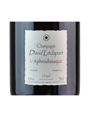 Champagne AOC Premier Cru Blanc de Noirs Pas Dose' 'L'Aphrodisiaque' Millesime' 2016 (750 ml.) David Leclapart David Leclapart -