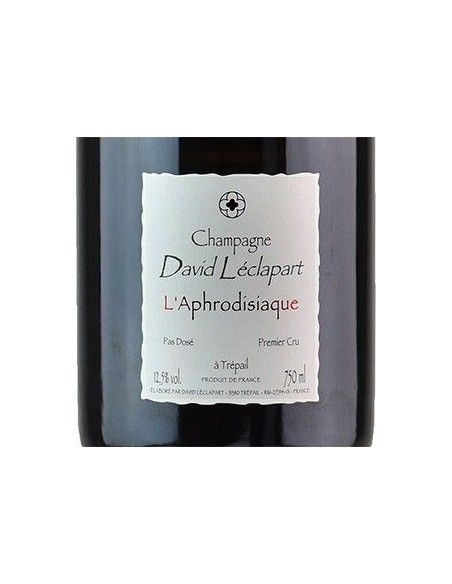 Champagne AOC Premier Cru Blanc de Noirs Pas Dose' 'L'Aphrodisiaque' Millesime' 2016 (750 ml.) David Leclapart David Leclapart -