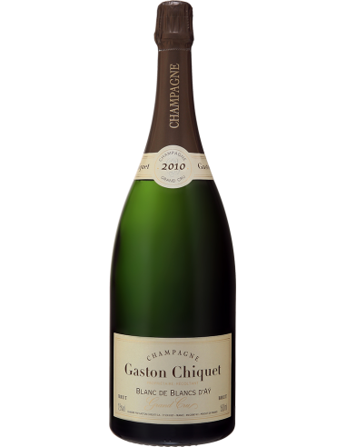 Champagne - Champagne Brut Grand Cru Blanc de Blancs d'Ay 2010 (750 ml.) - Gaston Chiquet - Gaston Chiquet - 1