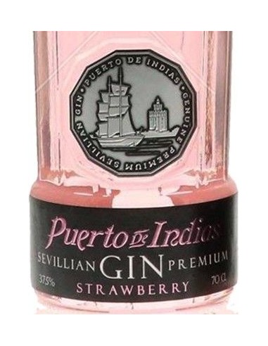 Gin - Gin Premium 'Strawberry' (700 ml) - Puerto de Indias - Puerto de Indias - 2