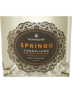 Vini Spumanti - Conegliano Prosecco Superiore DOCG 'Springo' Dry 2020 (750 ml.) - Le Manzane - Le Manzane - 3