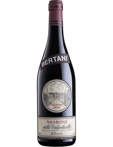 Vini Rossi - Amarone della Valpolicella Classico DOCG 2012 (750 ml. cassetta di legno) - Bertani - Bertani - 2