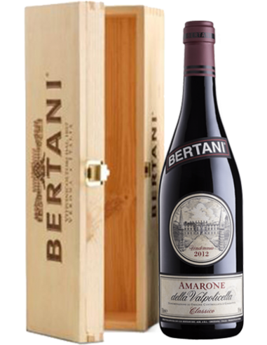 Vini Rossi - Amarone della Valpolicella Classico DOCG 2012 (750 ml. cassetta di legno) - Bertani - Bertani - 1