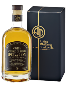 Grappa - Grappa di Nebbiolo Reserve 9 Years (700 ml. boxed) - Antica Distilleria di Altavilla - Antica Distilleria di Altavilla 