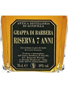 Grappa - Grappa di Barbera Reserve 2006 (700 ml. boxed) - Antica Distilleria di Altavilla - Antica Distilleria di Altavilla - 3