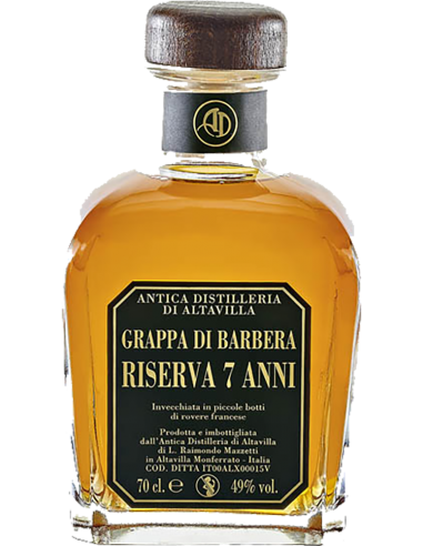 Grappa - Grappa di Barbera Reserve 2006 (700 ml. boxed) - Antica Distilleria di Altavilla - Antica Distilleria di Altavilla - 2