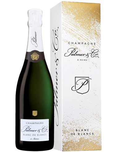 Champagne - Champagne Brut Blanc de Blancs (750 ml. astuccio) - Palmer & Co. - Palmer & Co. - 1