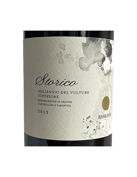 Aglianico del Vulture Superiore DOCG 'Storico' 2013 (750 ml.) Basilisco Basilisco - 2