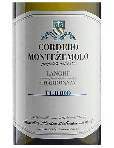 Vini Bianchi - Langhe Chardonnay DOC 'Elioro' 2019 (750 ml.) - Cordero di Montezemolo - Cordero di Montezemolo - 2